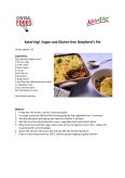 KaterVeg! Vegan Mince Shephard's Pie Recipe